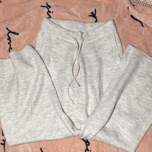 Oner oversized knit straight leg bottoms